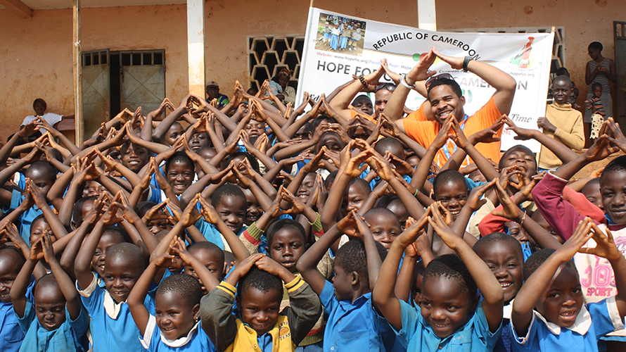 Joannes Yimbesalu – hope for children in Cameroon