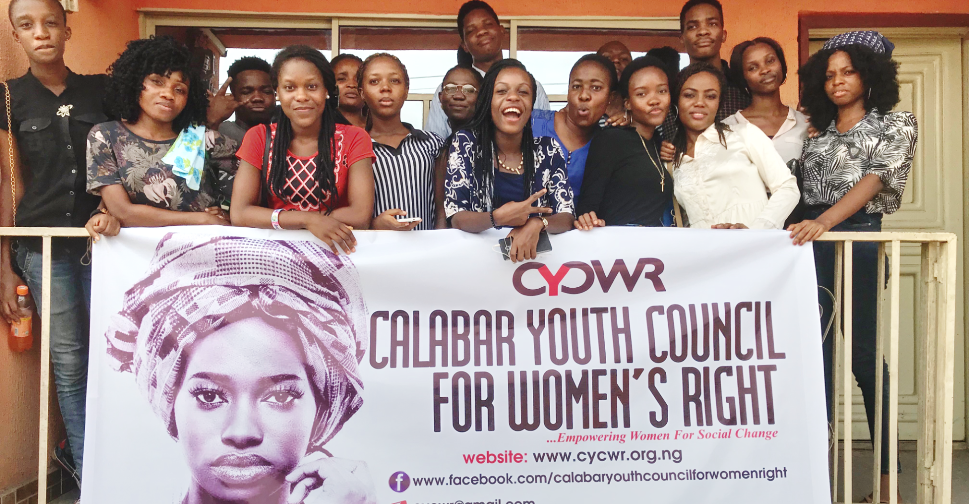 Fighting for gender equality, Kennedy from Nigeria